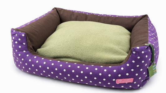 Kuschelbett „Pünktchenliebe“ – verspielt, gemütlich & geborgen